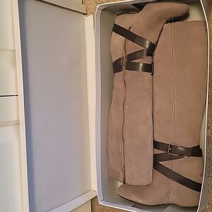 Franco Sarto suede tall boots size 7.5